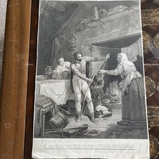 Original antiker Druckstich