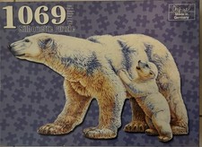 Puzzle, 1069 Teile, Silhouette, Wie Neu