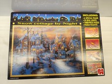 🧩NEU: snow Cottage by night