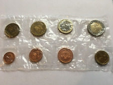 Monaco Euro Satz 2001 1 2€ 50 20 10 5 2 1Cent Rainier und Albert Grimaldi Wappen