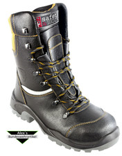Bullstar Schnittschutzstiefel Forststiefel Arbeitsstiefel S3 Lederstiefel 647