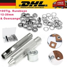 100 TLG Ösen Rundösen