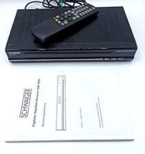 Schwaiger Digital Satelliten Receiver DSR 6020 Fernbedienung OVP und Anleitung