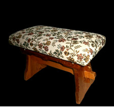 Vintage Schemel Fußbank