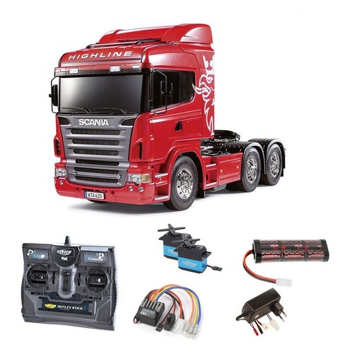 Tamiya scania r620 achs 6x4 - scania, 3-achs