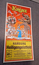 1985 HAMBURG plakat CIRCUS