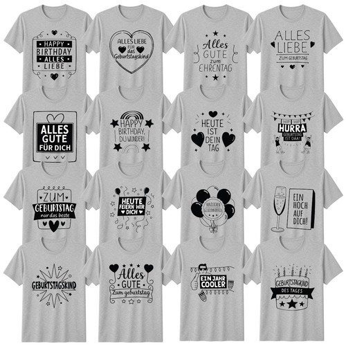 Geburtstag blumen shirt - geburtstag,