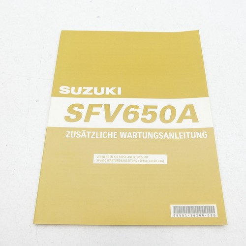 Original suzuki sfv 650 - suzuki,