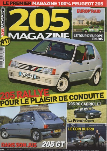 205 magazin peugeot - 205,