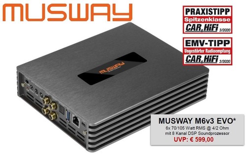 Musway m6v3 evo kanal - 6-kanal, class