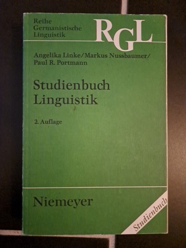 Studienbuch linguistik linke - studienbuch,