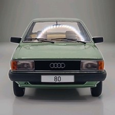 Audi 80 B2 1978 hellgrün metallic Modellauto 1:18 MCG