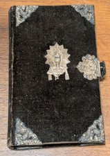 sehr schönes Gebetbuch Silber 13 Lot Beschläge von 1852 ANSCHAUEN !!!