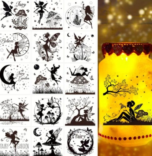 Rub transfer sticker set 1 - on,