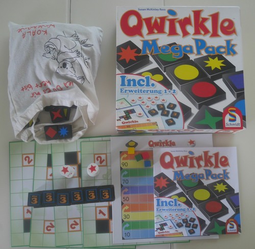 Qwirkle mega pack grundspiel - grundspiel, +
