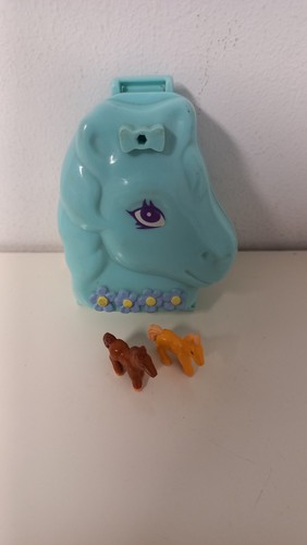 Polly pocket pferd - pocket, 🩵