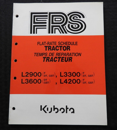 1994 1999 kubota - kubota, l3300
