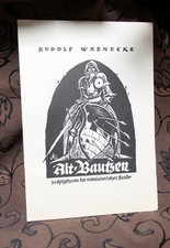 Rudolf Warnecke - ALT BAUTZEN - 20 Holzschnitte der mittelalterlichen Stadt