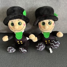 2 x Plüsch Schornsteinfeger Glücksbringer Stoff Kuscheltier Figur Glück Windel