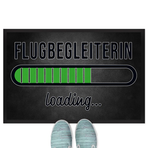 Flugbegleiterin loading