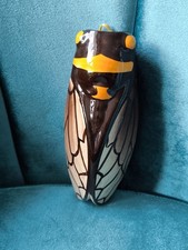 Alte Zikaden Wandvase Vase