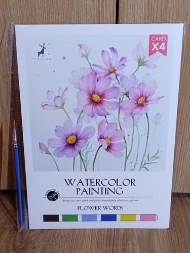 Aquarellmalerei set bilder - aquarellmalerei, 4