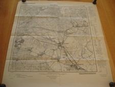 altes Messtischblatt Nr. 3149 Hohenfinow von 1937 Falkenberg Tornow Sandkrug