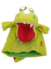 HABA Handpuppe Drache grün