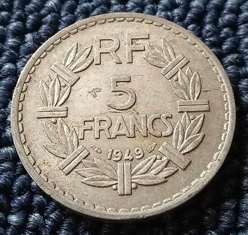 Francs 1949 frankreich - 5,