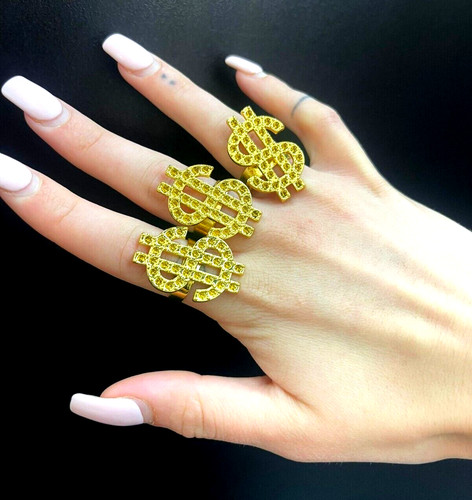 Dollar gold ringe unisex - dollar,