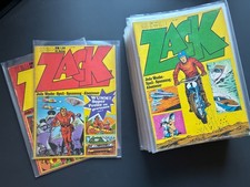 Zack 1972 Jahrgang  Koralle Verlag Comic Magazine