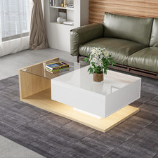 Couchtisch mit Schubladen LED