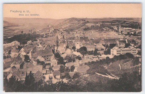 Ansichtskarte freyburg d - ansichtskarte, a.d