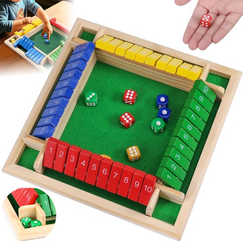 Shut the box spiel aus - shut,