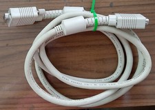 Retro-PC: Hochwertiges VGA-Monitoranschlusskabel mit Entstörfiltern