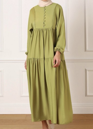 Neu maxikleid gelb - neu:, gelb/grün