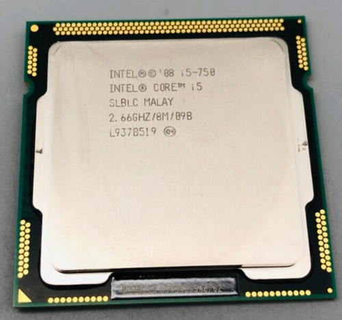 Intel core 750 - intel, cpu