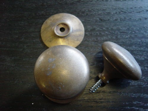 Messingknopf mit rosette - messingknopf, und