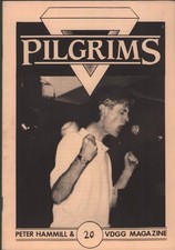 Peter Hammill and van der Graaf Generator Pilgrims 20 fanzine UK 1993 black and
