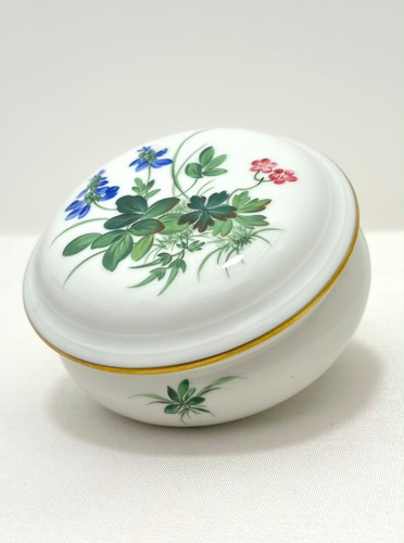 Meissen deckeldose blume - meissen,