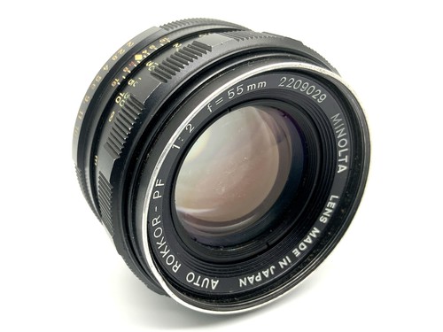 Minolta auto rokkor 55mm - minolta, rokkor-pf