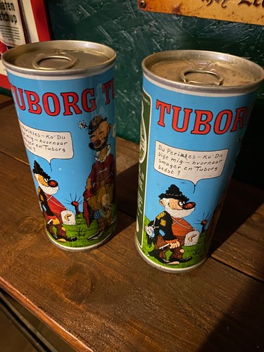Tuborg pilsner bierdosen - pilsner,, 2