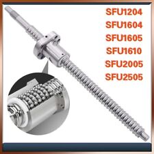 SFU1605/1604/1610 /1204/2005/2505 Kugelumlaufspindel Mit Einzelkugelmutter Set