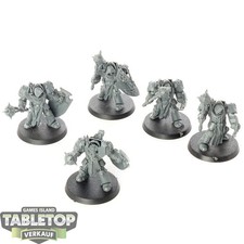 Dark Angels - 5 x Deathwing Knights (Classic) - unbemalt