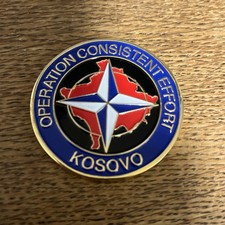 NATO KFOR  Orden Einsatz Coin
