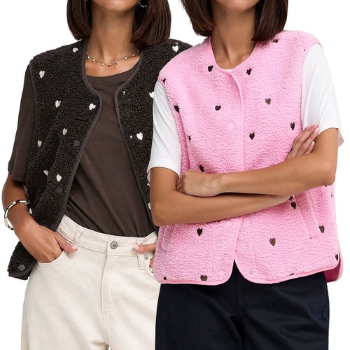 Jdy damen teddy weste sherpa - jdy,