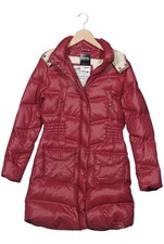 HILFIGER DENIM Mantel Damen Jacke Parka Gr. M Daunen Rot #7164pji