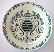 Meissen Regiments Plate