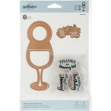 Spellbinders Dies Wine Glass