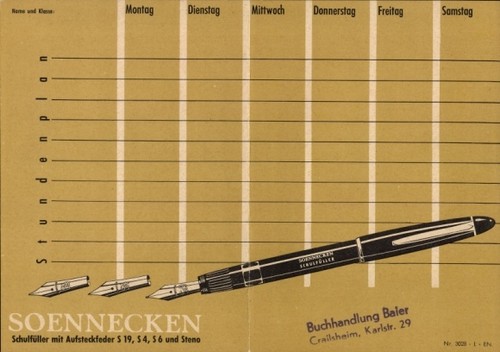 Stundenplan soennecken - stundenplan,